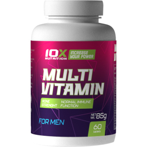 Комплекс вітамінів для чоловіків 10X Nutrition Multivitamin for Men 60 таблеток (525272730948) ТОП в Харкові