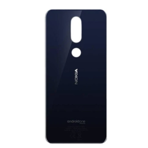 Задня кришка Nokia 7.1 Dual Sim TA-1085, синя, Gloss Midnight Blue, Original краща модель в Харкові