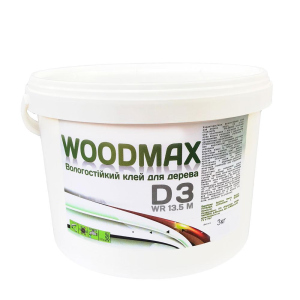 Вологостійкий клей для дерева D3 Himdecor WOODMAX 3 кг в Харькове