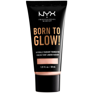 Тональная основа NYX Professional Makeup Born to Glow с натуральным сияющим финишем 1.3 Light porcelain 30 мл (800897190286)