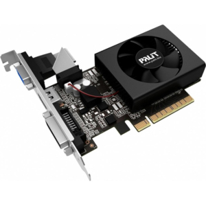 Відеокарта GeForce GT730 2048Mb PALIT (NEAT7300HD46-2080H) лучшая модель в Харькове