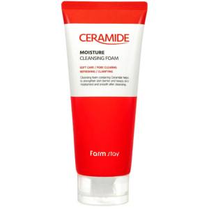 Пенка для умывания FarmStay Ceramide Moisture Cleansing Foam с керамидами 180 мл (8809480772856) лучшая модель в Харькове