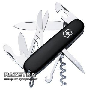 Швейцарський ніж Victorinox Climber Black (1.3703.3) краща модель в Харкові