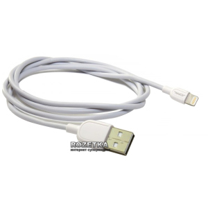 Кабель синхронізації JCPAL MFI USB to Lightning для Apple iPhone 1 м White (JCP6022) ТОП в Харкові