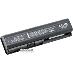 Аккумулятор PowerPlant для HP Pavilion DV4 Black (10.8V/5200mAh/6Cells) (NB00000025) в Харькове