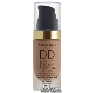 Тональна основа для обличчя Deborah DD Cream 04 Apricot (8009518214949) краща модель в Харкові