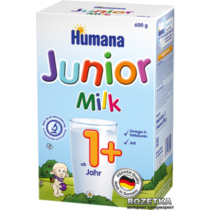 Молочная сухая смесь Humana Junior 600 г (4031244780942) лучшая модель в Харькове
