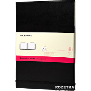 Записная книга Moleskine Folio 21 х 30 см 60 страниц без линовки Черная (9788862931946) в Харькове