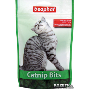 Подушечки Beaphar Catnip Bits с кошачьей мятой для кошек и котят 150 г (13249) (8711231132492)