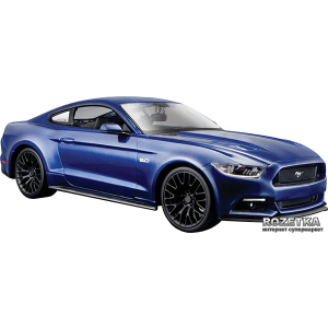 Автомодель Maisto 1:24 2015 Ford Mustang GT Синий (31508 blue) рейтинг