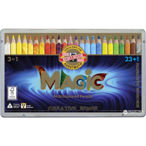 Карандаши цветные Koh-i-Noor Magic 23+1 цвет (340802)