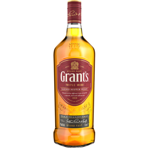 Віскі Grant's Triple Wood 1л 40% (5010327000039) рейтинг