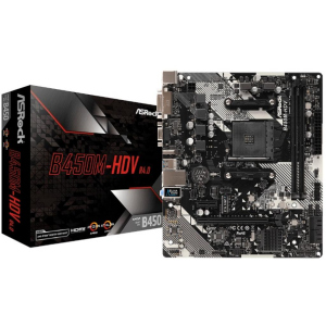 Материнська плата ASRock B450M-HDV R4.0 в Харкові