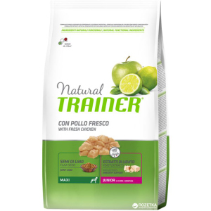 Сухий корм Trainer Natural Super Premium Junior Maxi для юніорів великих та гігантських порід від 9 місяців до 2 років 3 кг (8015699006945) ТОП в Харкові