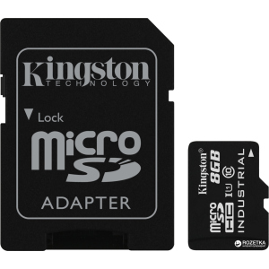 Kingston MicroSDHC 8GB Class 10 UHS-I + SD адаптер (SDCIT/8GB) в Харькове