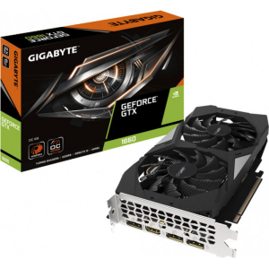 Відеокарта GIGABYTE GeForce GTX1660 6144Mb OC (GV N1660OC 6GD) в Харкові