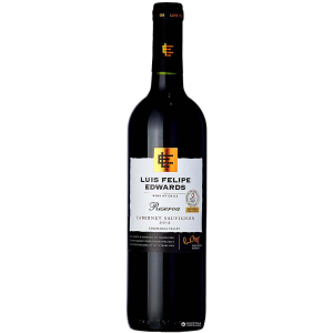 Вино Luis Felipe Edwards Cabernet-Sauvignon Reserva червоне сухе 0.75 л 13.5% (7804414381464) краща модель в Харкові