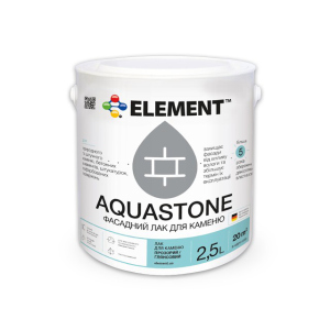 Фасадный лак Aquastone для камня "ELEMENT" 2.5 л в Харькове