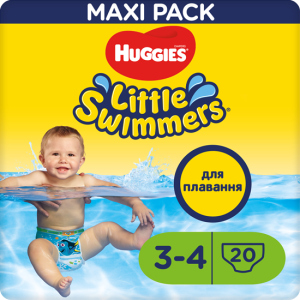 Підгузки-трусики Huggies Little Swimmers 3-4, 7-15 кг 20 шт (5029053535852) в Харкові