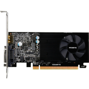 Gigabyte PCI-Ex GeForce GT 1030 Low Profile 2GB GDDR5 (64bit) (1227/6008) (DVI, HDMI) (GV-N1030D5-2GL) лучшая модель в Харькове