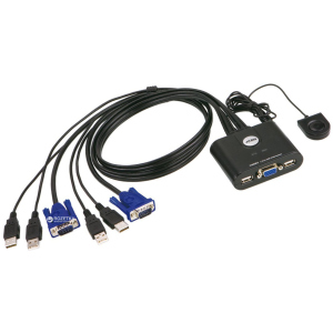 KVM-перемикач ATEN CS22U-A7 2-портовий USB краща модель в Харкові