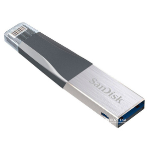 Sandisk iXpand Mini 64 Gb, USB 3.0/Lightning для Apple (SDIX40N-064G-GN6NN) краща модель в Харкові