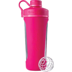 Шейкер BlenderBottle Radian Glass з кулькою 820 мл Рожевий (Glass_Pink) краща модель в Харкові