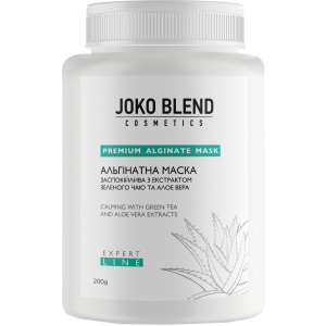 Альгинатная маска Joko Blend успокаивающая с экстрактом зеленого чая и алоэ вера 200 г (4823109401891) ТОП в Харькове