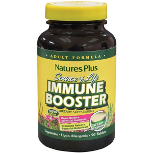 Натуральная добавка Natures Plus Source of Life Immune Booster 90 таблеток (97467030886) в Харькове