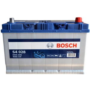 Автомобільний акумулятор Bosch 95Аh (-/+) ASIA Євро S4028 (830EN) (0 092 S40 280) в Харкові