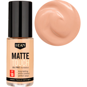 Основна основа Hean Matte Touch foundation 003 теплий бежевий 30 мл (5907474472317) краща модель в Харкові