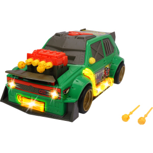 Швидкісний автомобіль Dickie Toys VW Гольф 1 GTI Стріляючі зірки зі звуковими та світловими ефектами (3755003) ТОП в Харкові