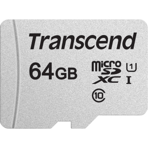 Transcend MicroSDXC 300S 64GB Class 10 UHS-I U1 без адаптера (TS64GUSD300S) ТОП в Харкові