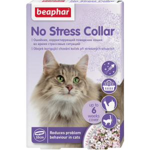 Антистрес нашийник Beaphar No Stress Collar cat для котів 35 см (13228) (8711231132287) ТОП в Харкові