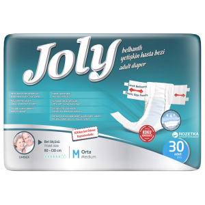 хороша модель Підгузки для дорослих Joly 2 Medium 30 шт (8690536804016)