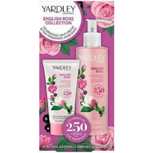 Набір для жінок Yardley English Rose Hand Wash and Hand Cream 50 мл + 250 мл (5056179301900) краща модель в Харкові