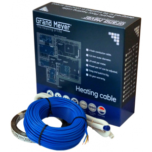 Тепла підлога Grand Meyer двожильний кабель 20 Вт/пог. м 115 м (10.5-16.4 м²) (THC20-115) рейтинг