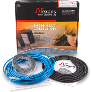 Тепла підлога Nexans TXLP/2R двожильний кабель 1500 Вт 8.8 - 11.0 м2 (20030017) краща модель в Харкові
