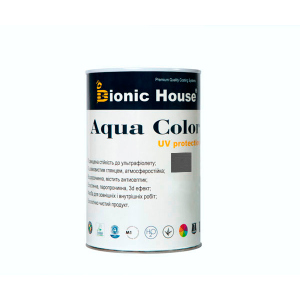 Краска для дерева Bionic-House Aqua Color UV-protect 0,8л Артгрей в Харькове