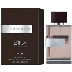 Туалетная вода для мужчин s.Oliver Superior Men 30 мл (4011700858002) в Харькове