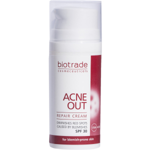 Відновлюючий крем Biotrade Acne Out SPF 30 30 г (3800221840761) краща модель в Харкові