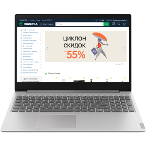 купити Ноутбук Lenovo IdeaPad S145-15API (81UT00HNRA) Platinum Grey