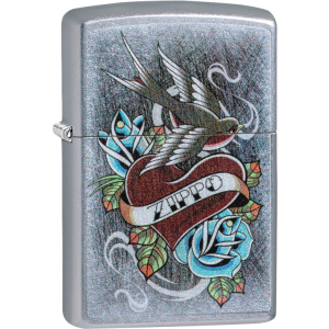 Зажигалка Zippo 207 Vintage Tattoo Серебристая (Zippo 29874) рейтинг