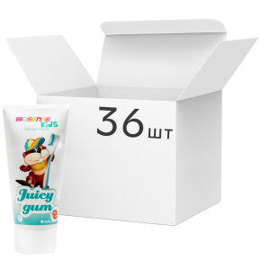 Упаковка зубної пасти Bioton cosmetics Juicy Gum 50 мл х 36 шт (4820026152783) ТОП в Харкові