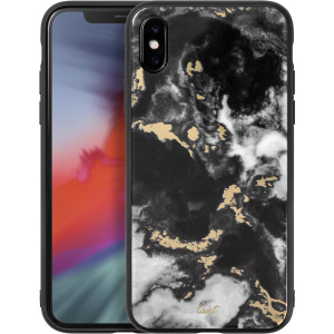 Панель Laut Mineral Glass для Apple iPhone Xs Max Black (LAUT_IP18-L_MG_MB) ТОП в Харкові