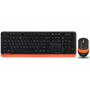 Комплект клавиатура + мышь Wireless A4Tech Bloody FG1010 Orange USB ТОП в Харькове