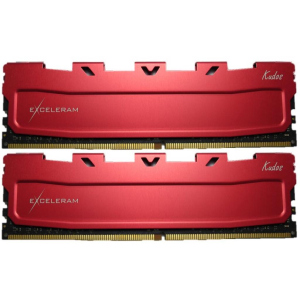 купить Модуль памяти для компьютера DDR4 16GB (2x8GB) 3000 MHz Red Kudos eXceleram (EKRED4163016AD)