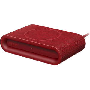 Беспроводное зарядное устройство iOttie iON Wireless Fast Charging Pad Plus Red (CHWRIO105RD)