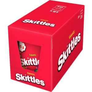 Упаковка драже Skittles Фрукти 95 г x 18 шт (4009900517294) краща модель в Харкові