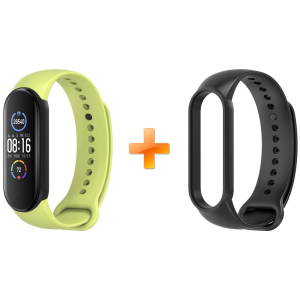 Xiaomi Mi Band 5 MiJobs Dual Color Green/Black (MJ5-DSS010GB) надежный